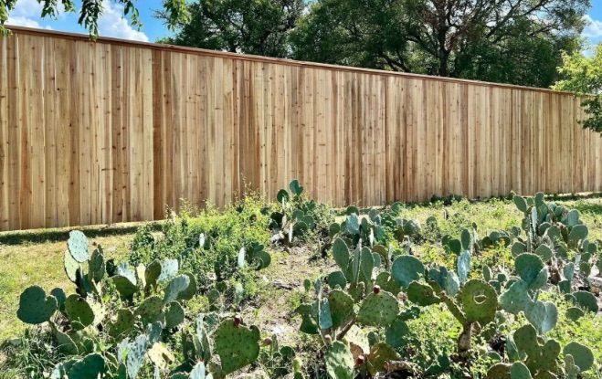 Professional fence installation — Texas Land Creations
